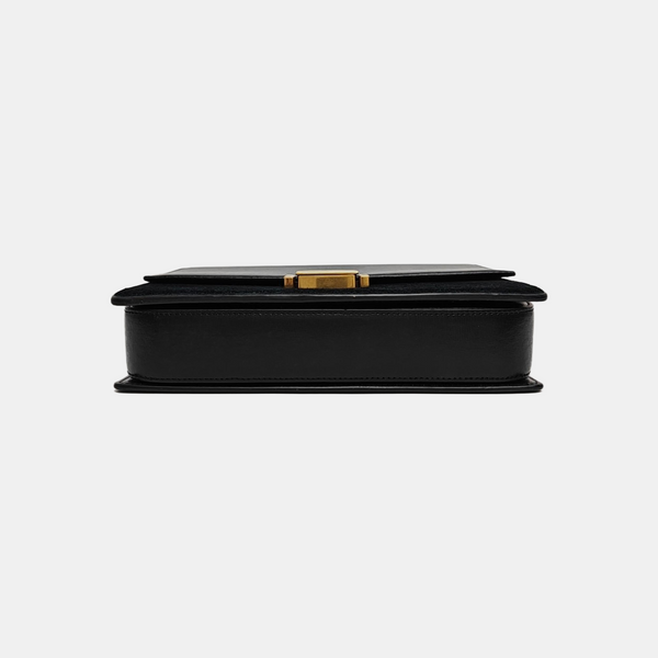 BELLECHASSE Medium Calfskin Black