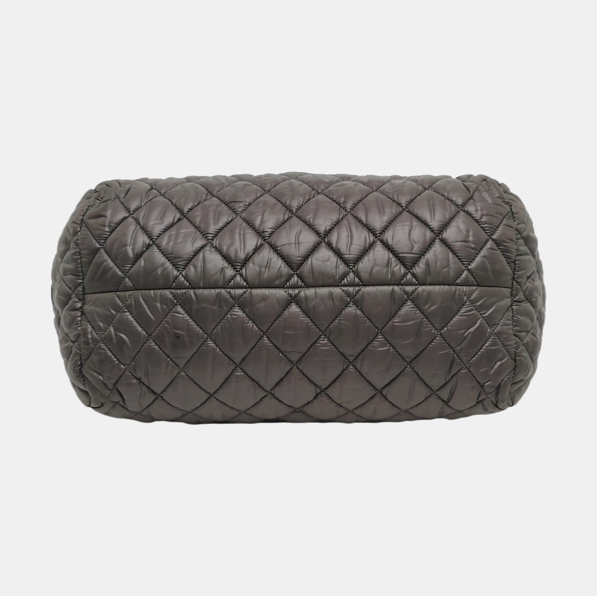 COCO COCOON Quilted Nylon Green