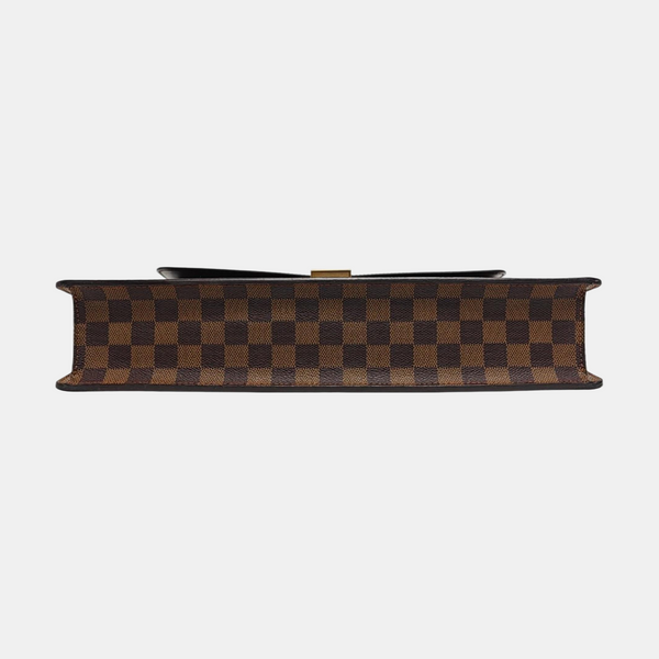 ALTONA PM Damier Ebene Coated Canvas Brown
