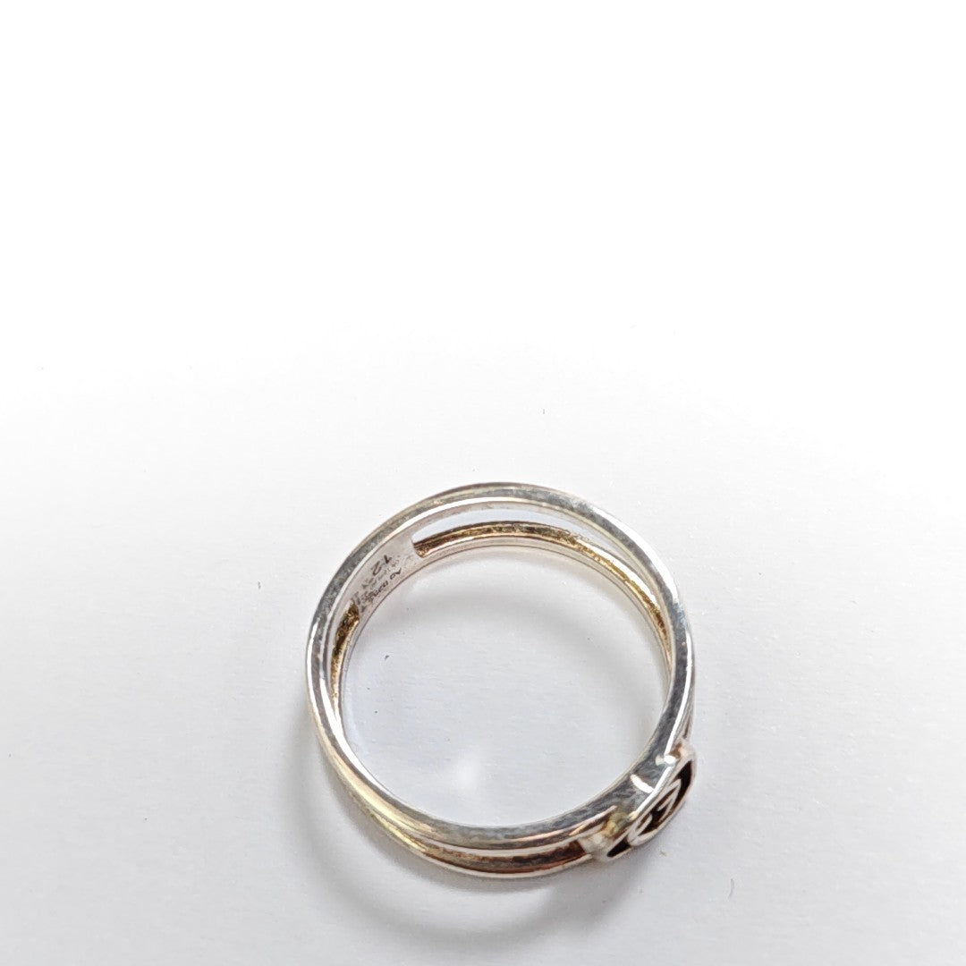 925 Sterling Silver Ring HK 12