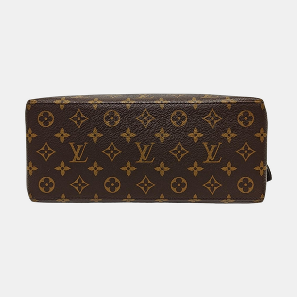 PALAIS PM Monogram Coated Canvas Brown
