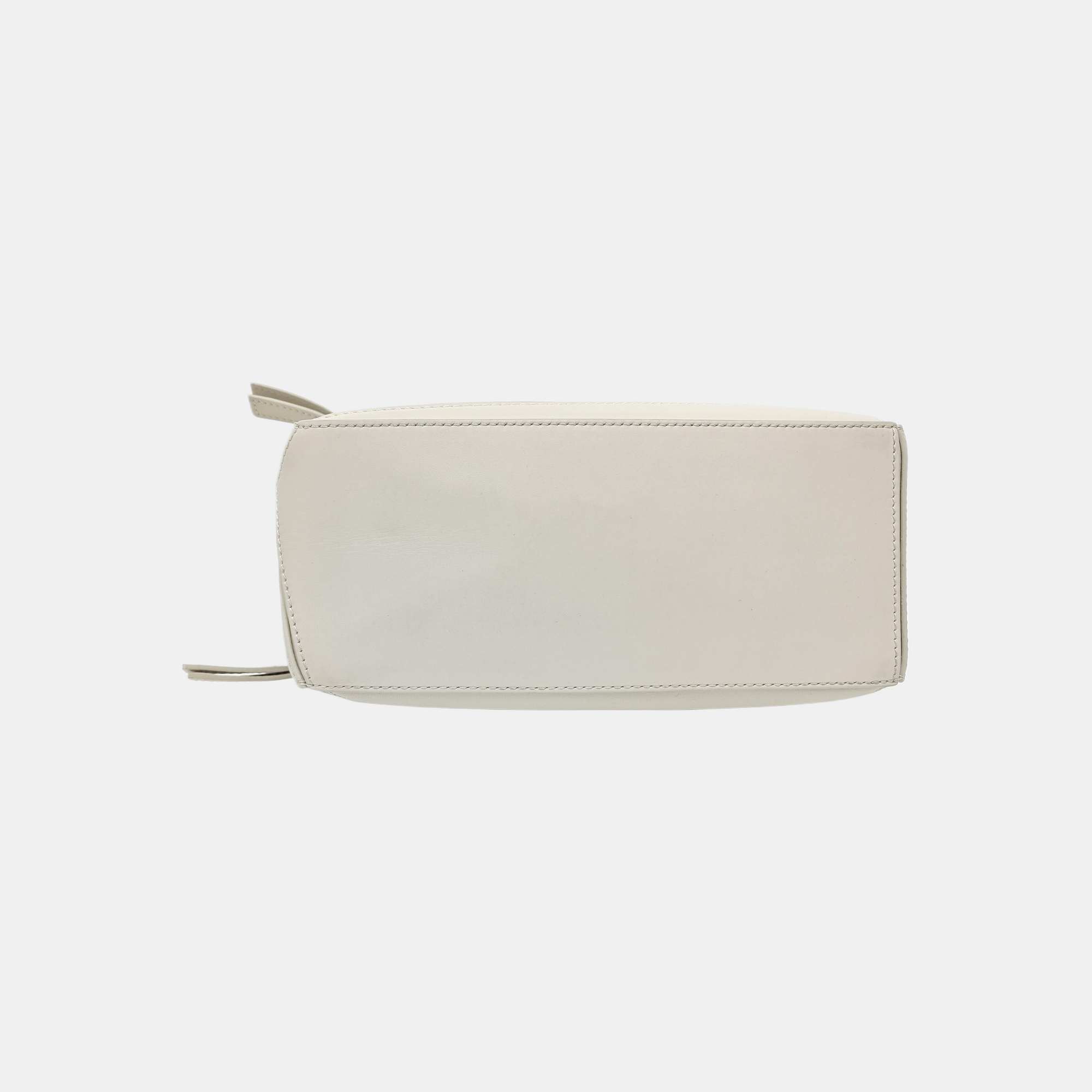 Puzzle Small Calfskin White