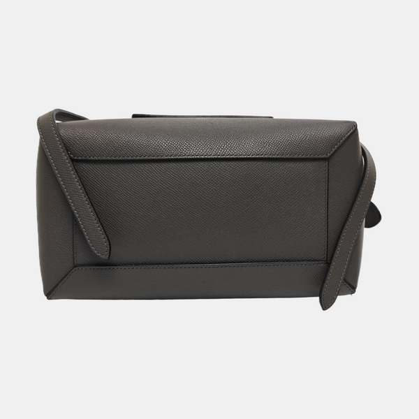 BELT Micro Calfskin Gray