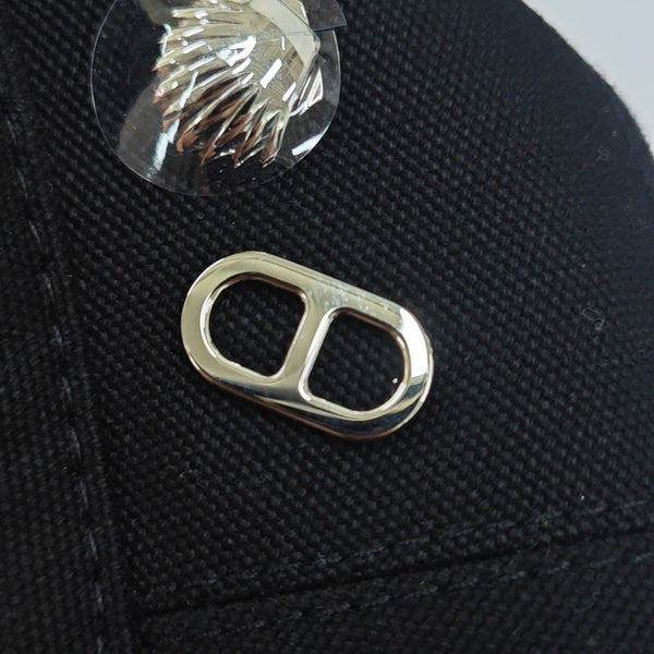 Black Cotton Hat