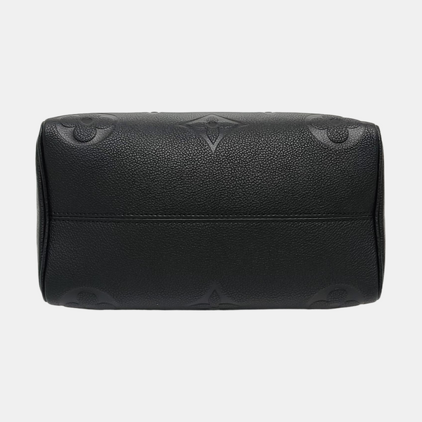 Authenticated pre-owned  SPEEDY 25 Monogram Calfskin Black - Shoulder Bag at Looply