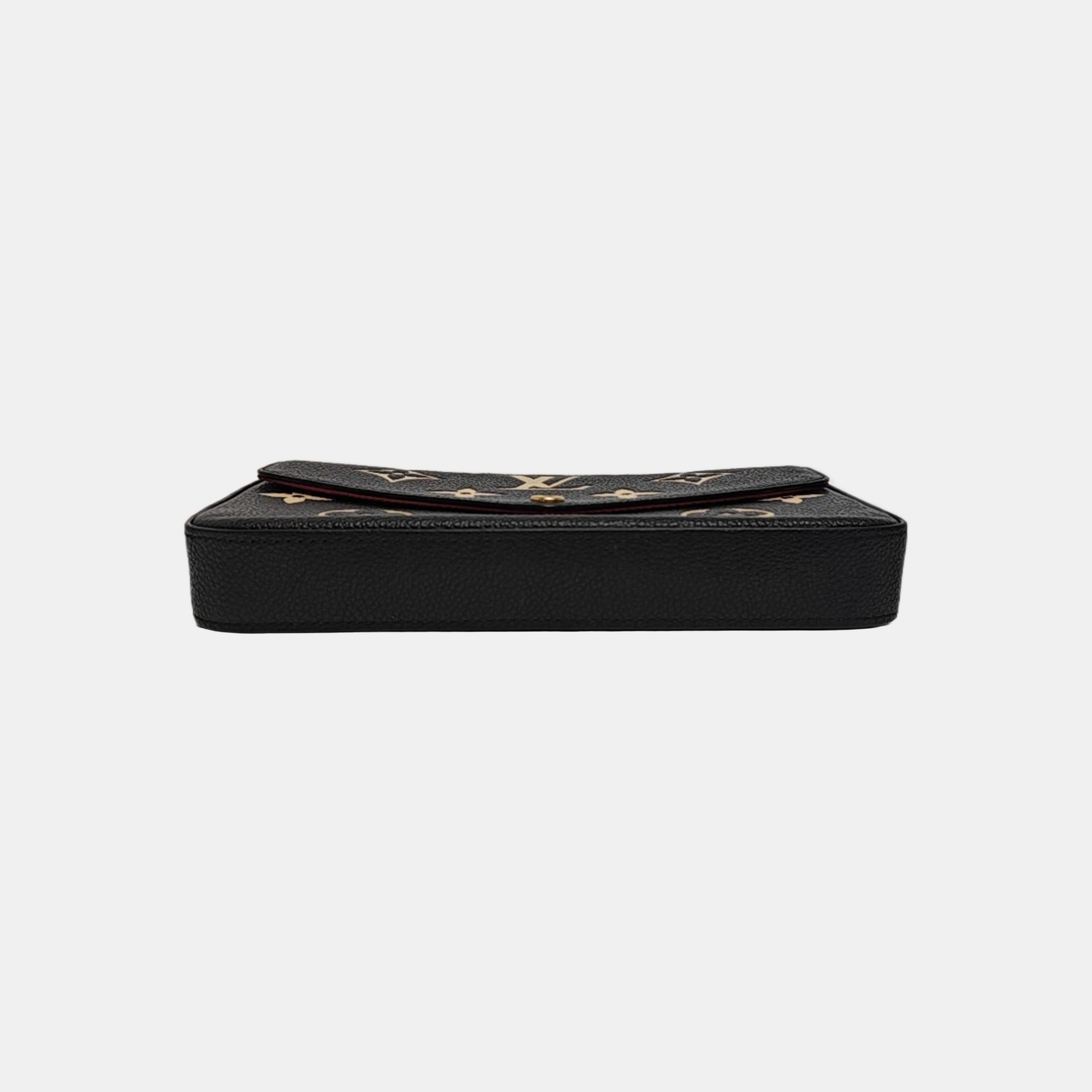 FÉLICIE Monogram Calfskin Black