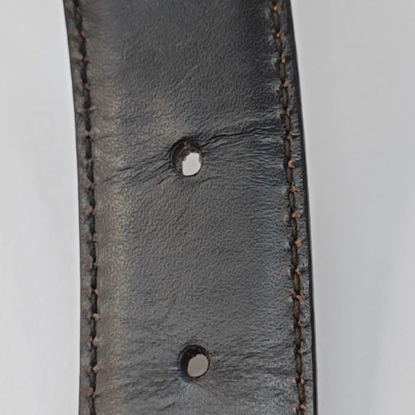 Leather Belt White