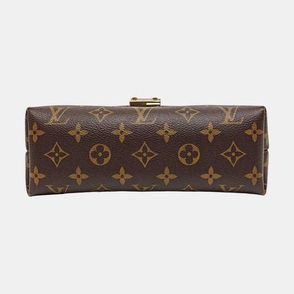 MADELEINE Mini Monogram Coated Canvas Brown