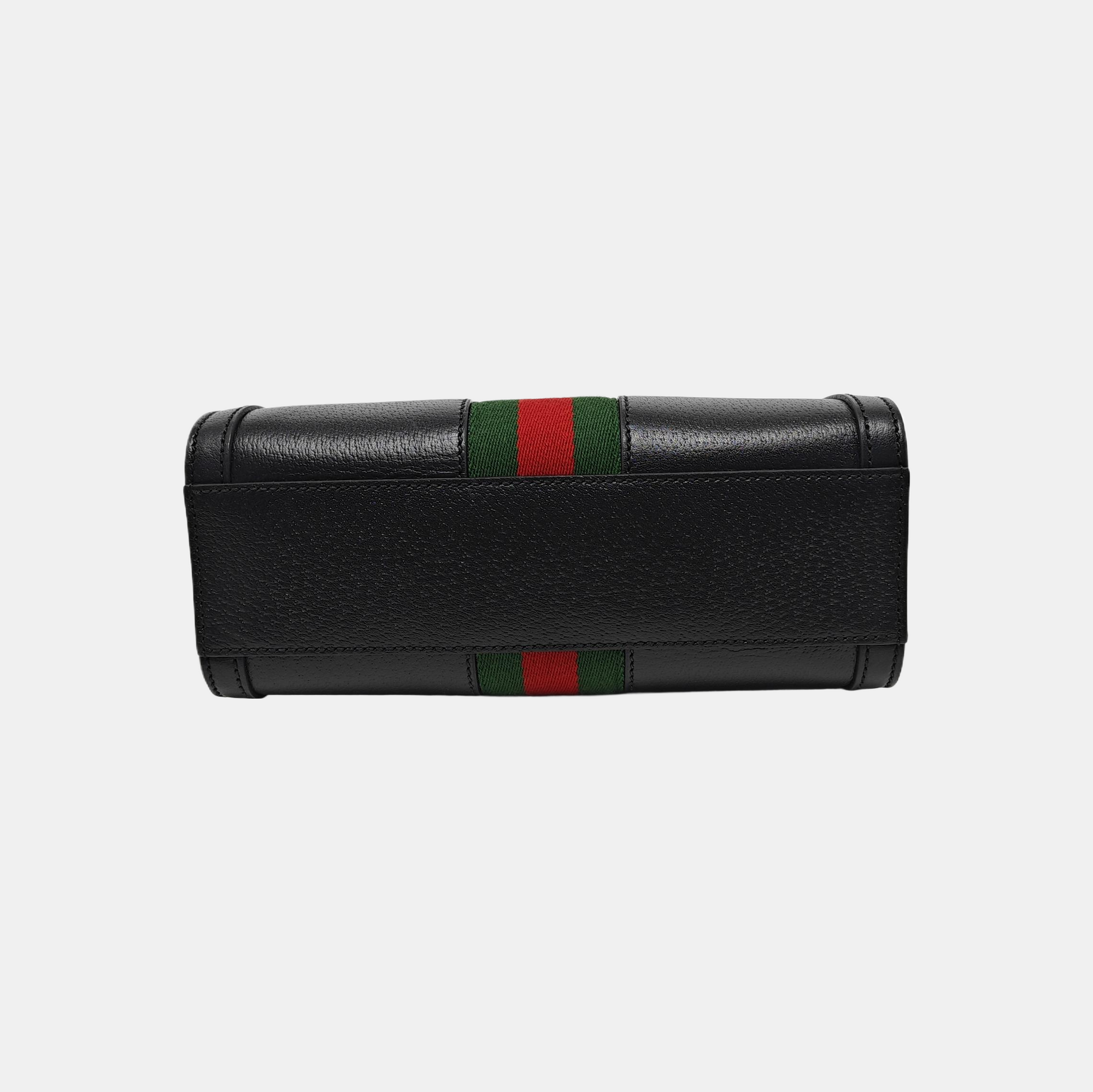 Ophidia Small Calfskin Black