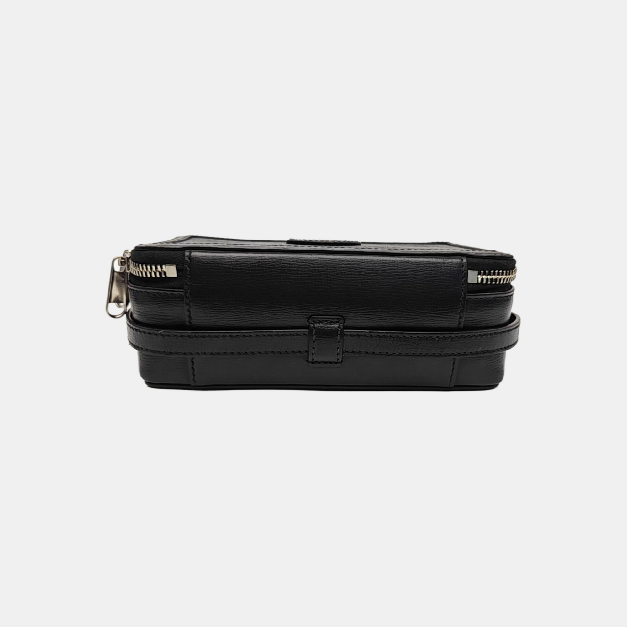 Retro Mini Monogram Coated Canvas Black