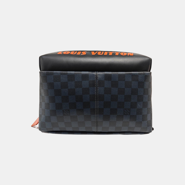 DISCOVERY Damier Coated Canvas Blue
