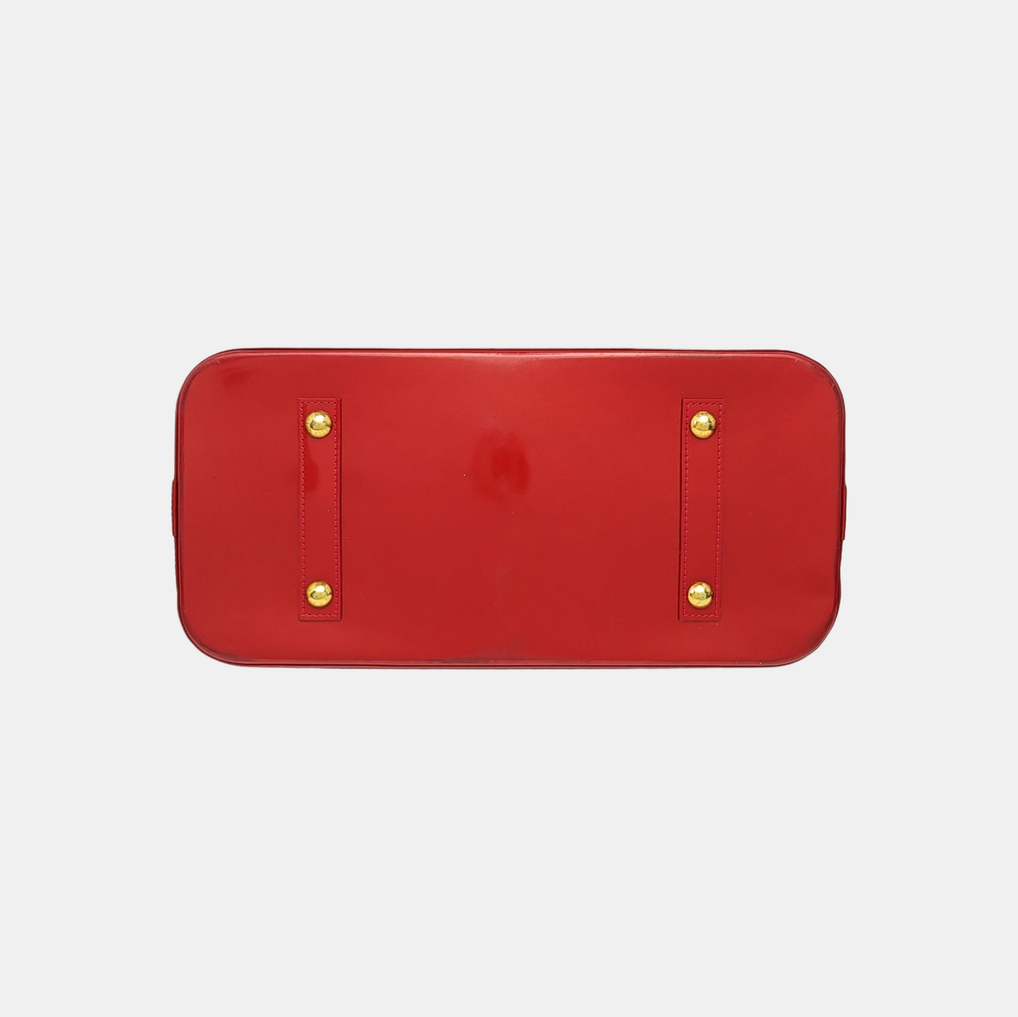 ALMA GM Monogram Calfskin Red