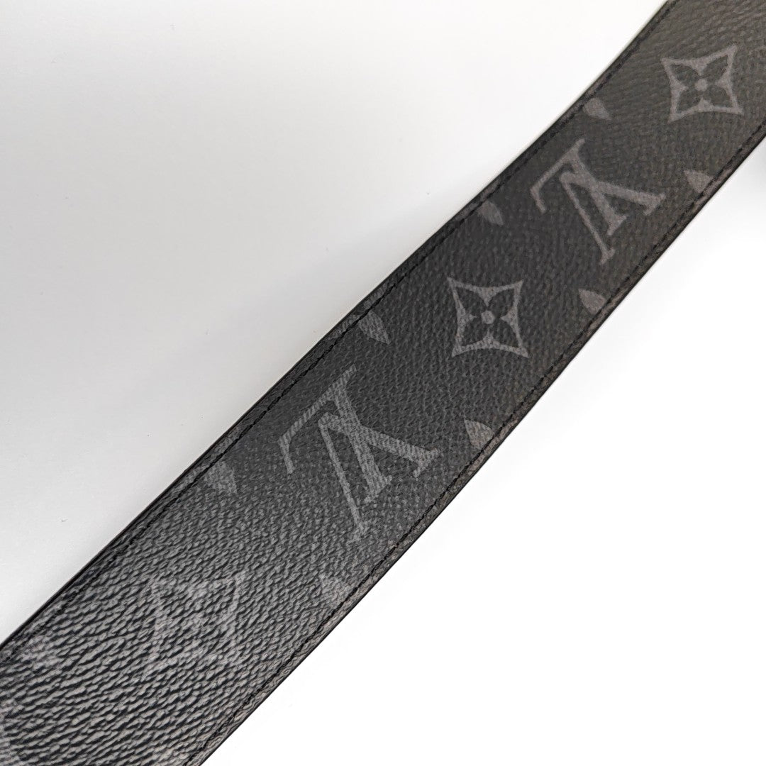 Coated Canvas Belt Black