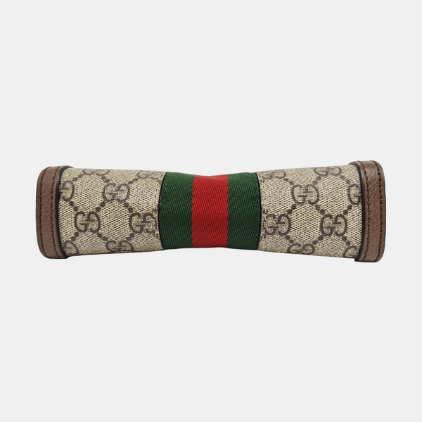 Ophidia Mini Monogram Coated Canvas Beige