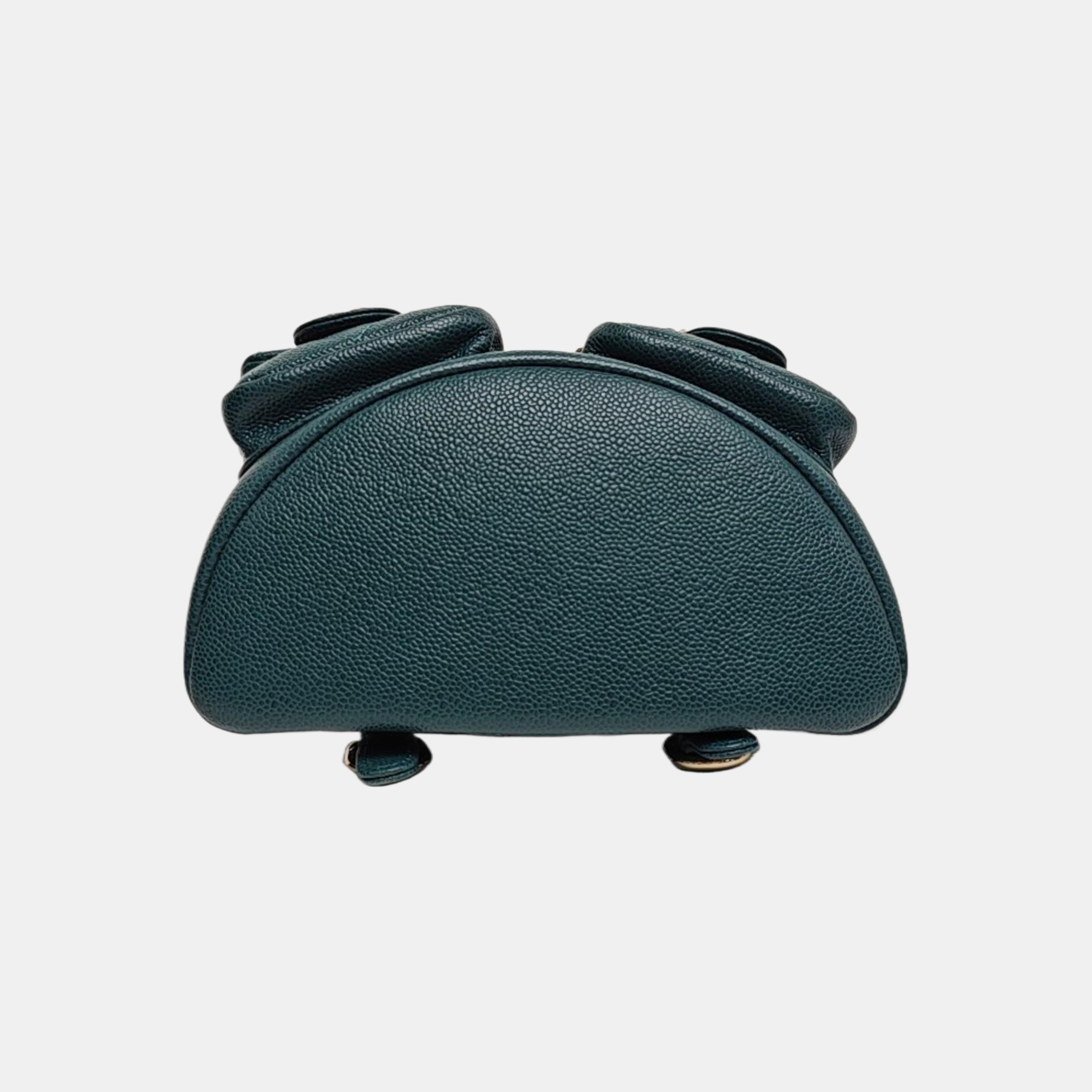 DUMA Small Quilted Grained Calfskin Green