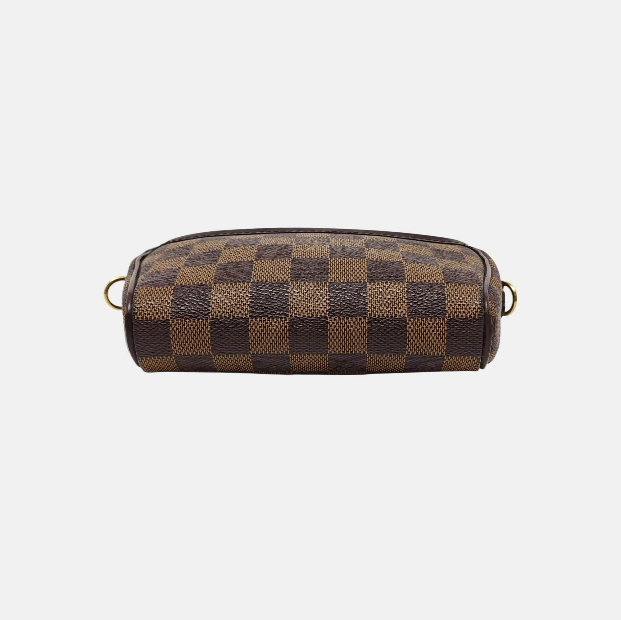IPANEMA Damier Ebene Coated Canvas Brown