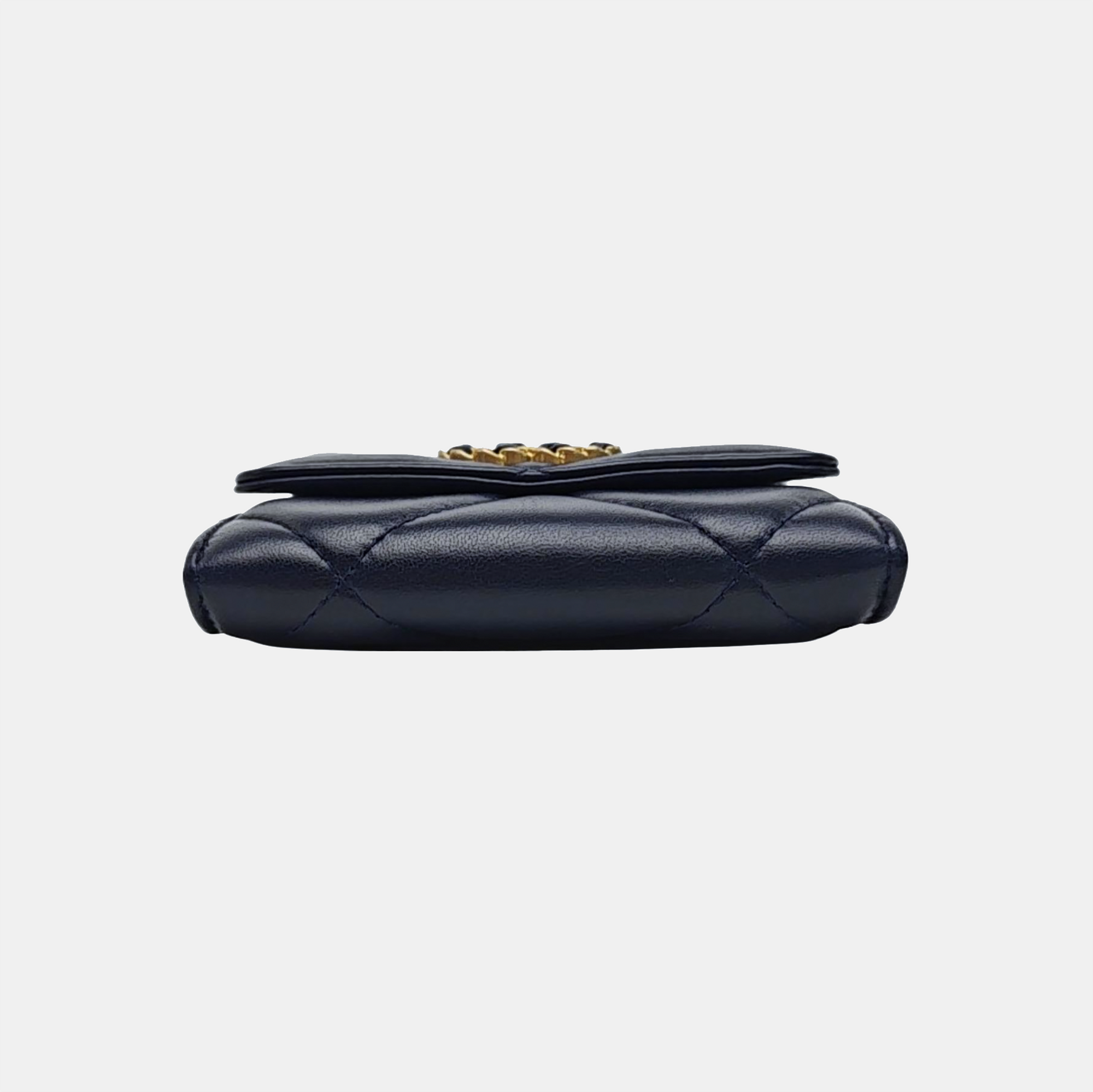 CHANEL 19 Small Quilted Lambskin Blue