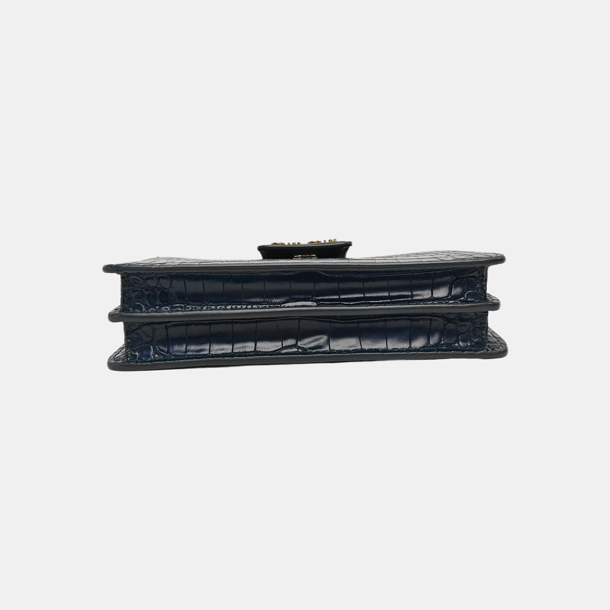 Calfskin Shoulder Bag Green
