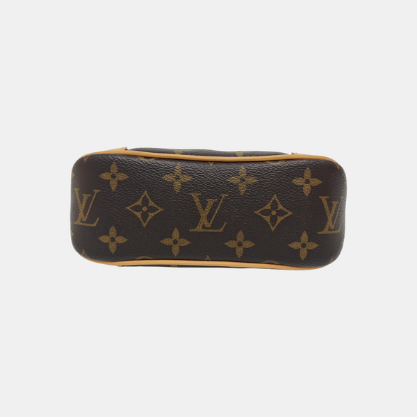 BOULOGNE Nano Monogram Coated Canvas Brown
