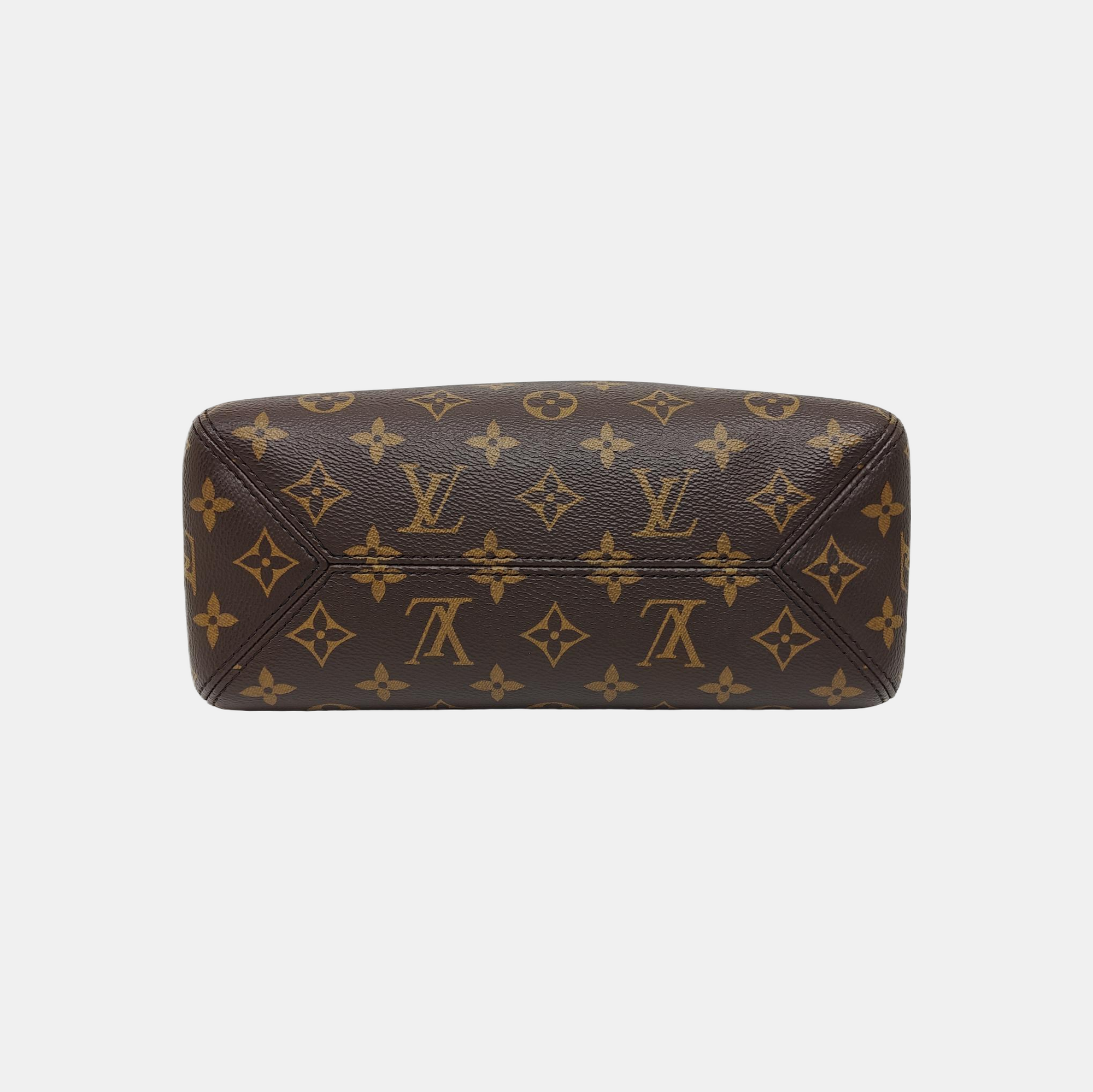 FLOWER PM Monogram Coated Canvas Brown