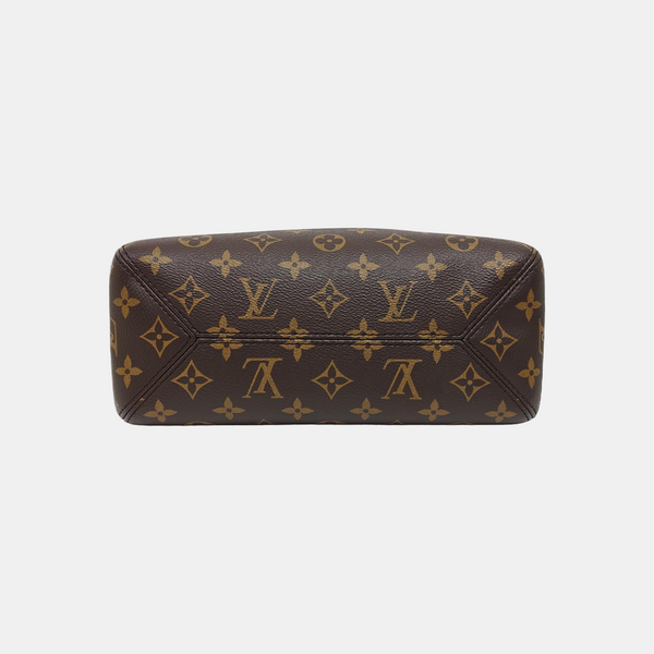 FLOWER PM Monogram Coated Canvas Brown