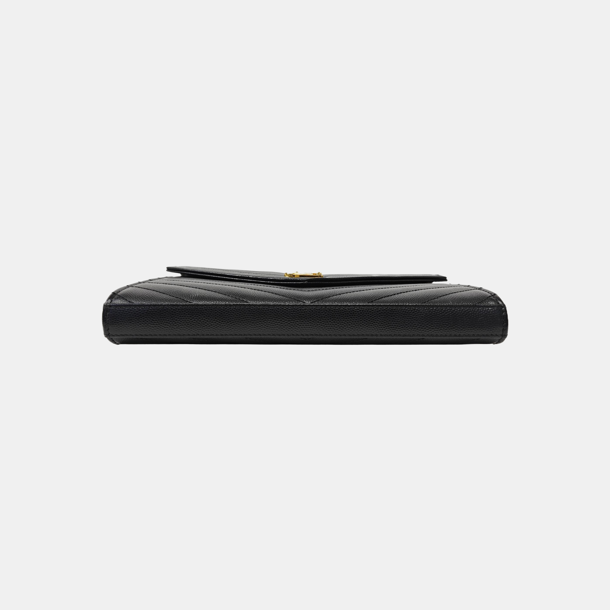 MONOGRAM Medium Chevron Calfskin Black