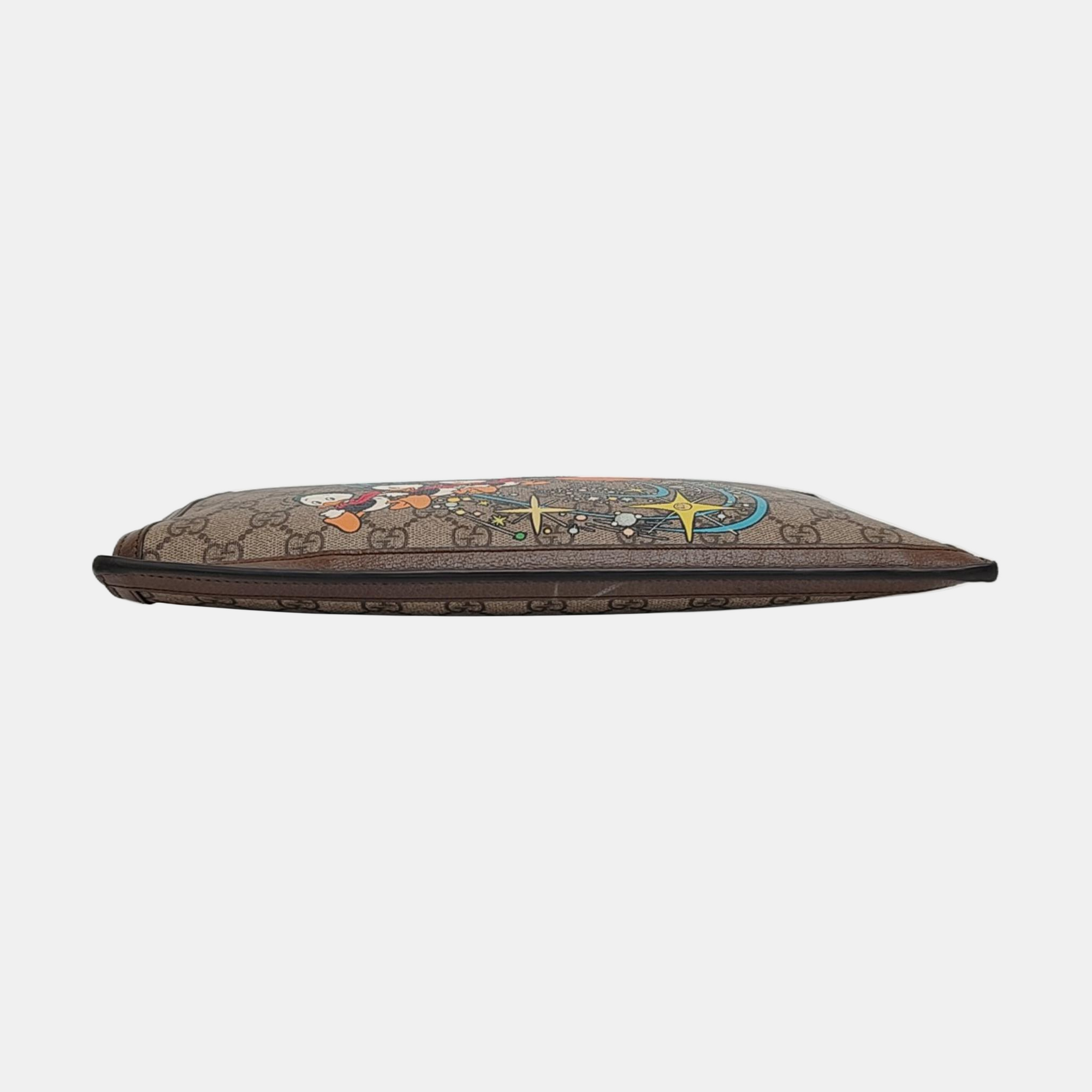 Disney X Gucci Monogram Coated Canvas Beige