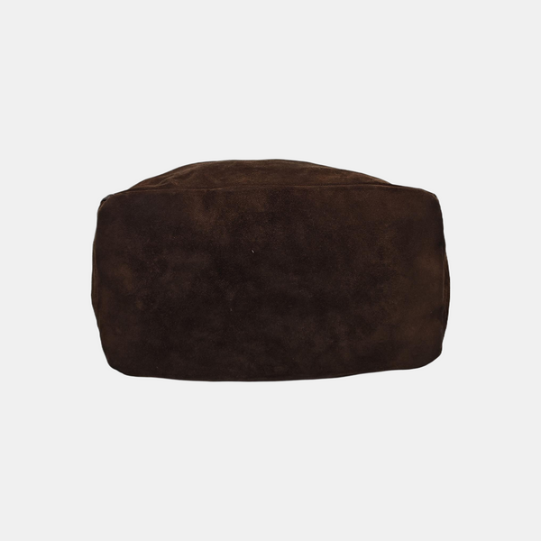 Suede Shoulder Bag Brown