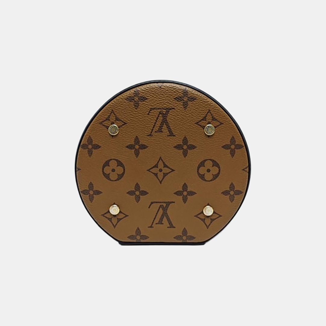 CANNES PM Monogram Coated Canvas Brown