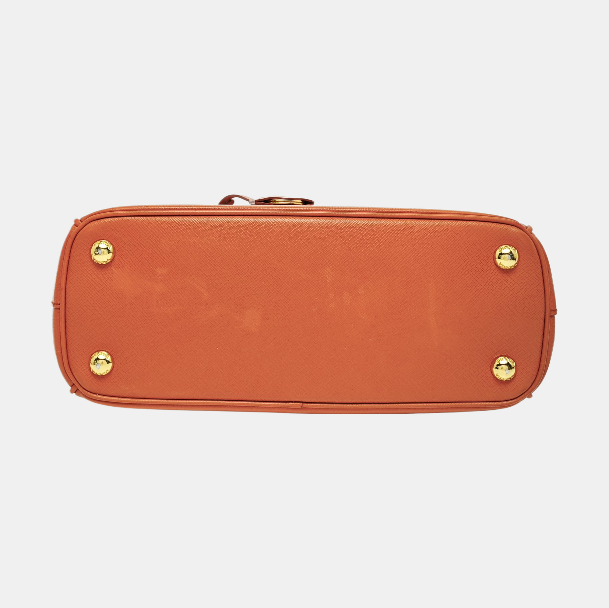 Galleria Medium Saffiano Calfskin Orange
