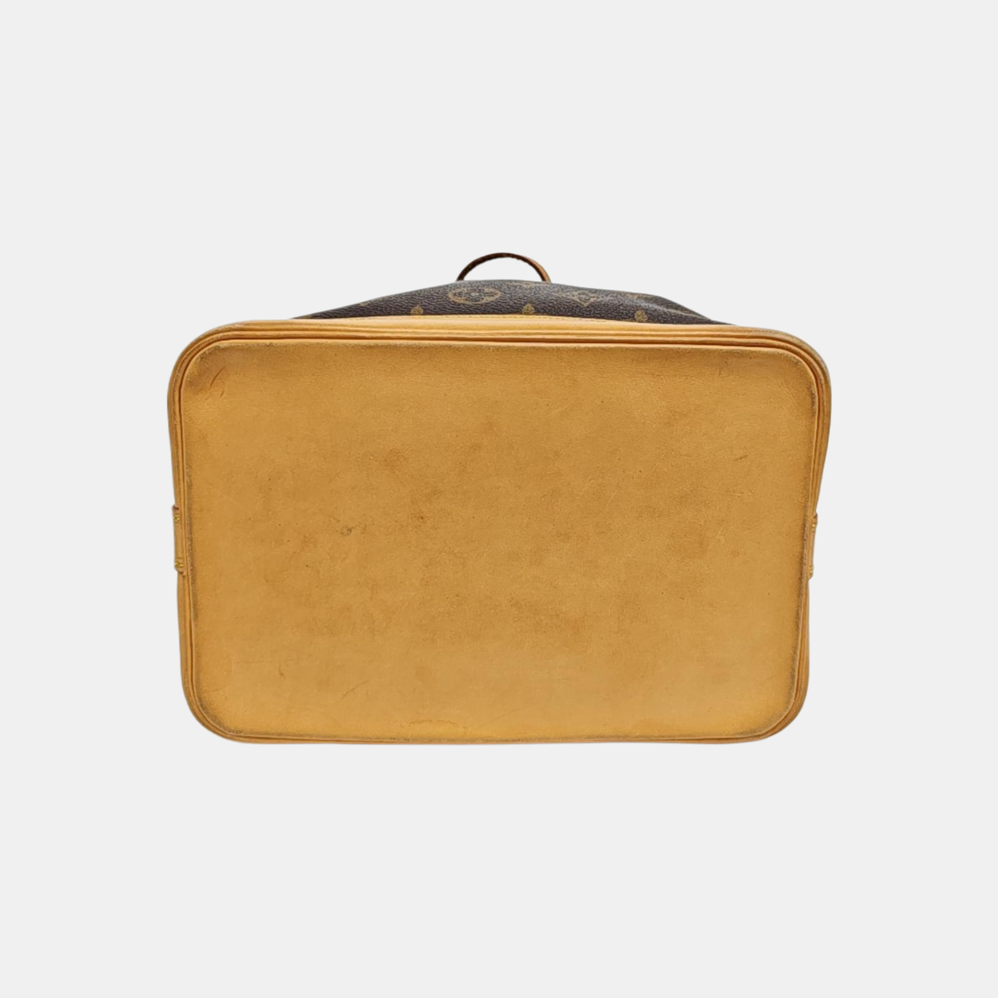 NOÉ BB Monogram Coated Canvas Brown