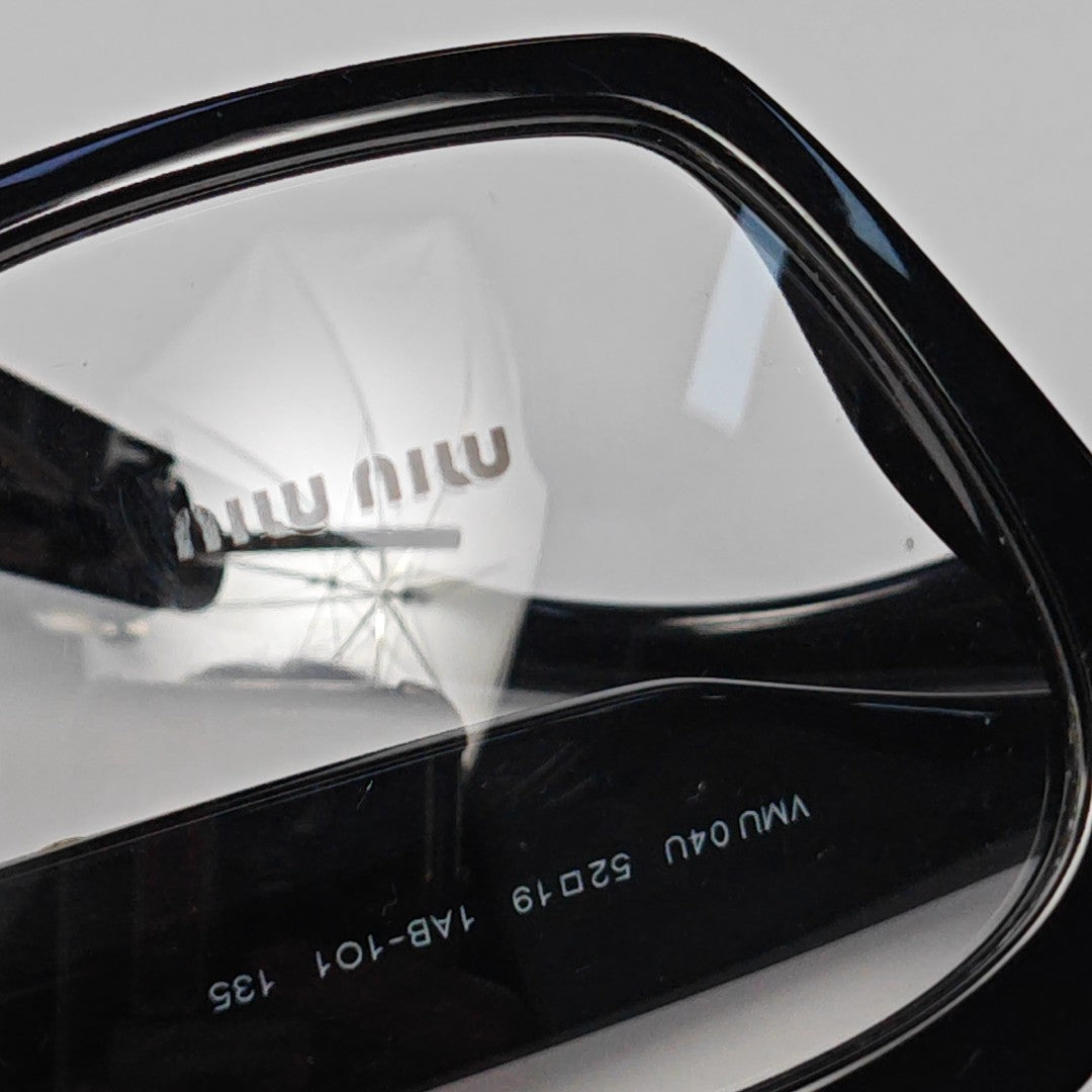 Synthetic Eyeglasses Black