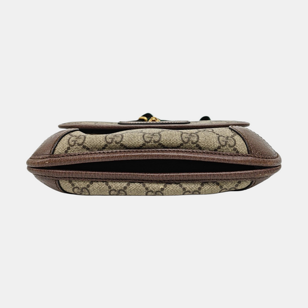 Neo Vintage Small Monogram Coated Canvas Beige