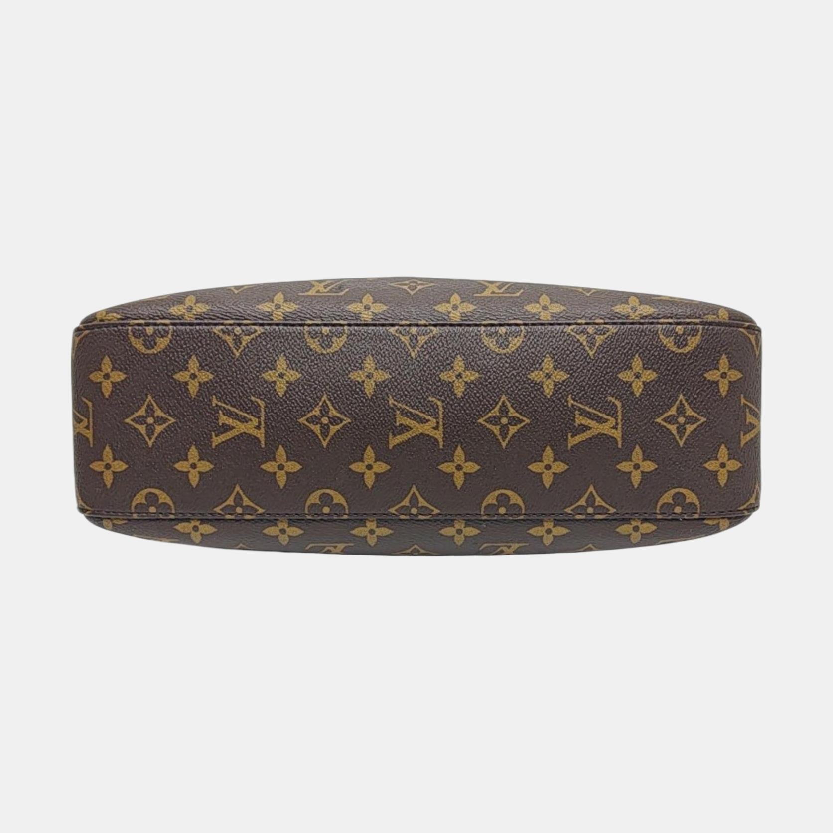 SLOUCHY PM Monogram Coated Canvas Brown