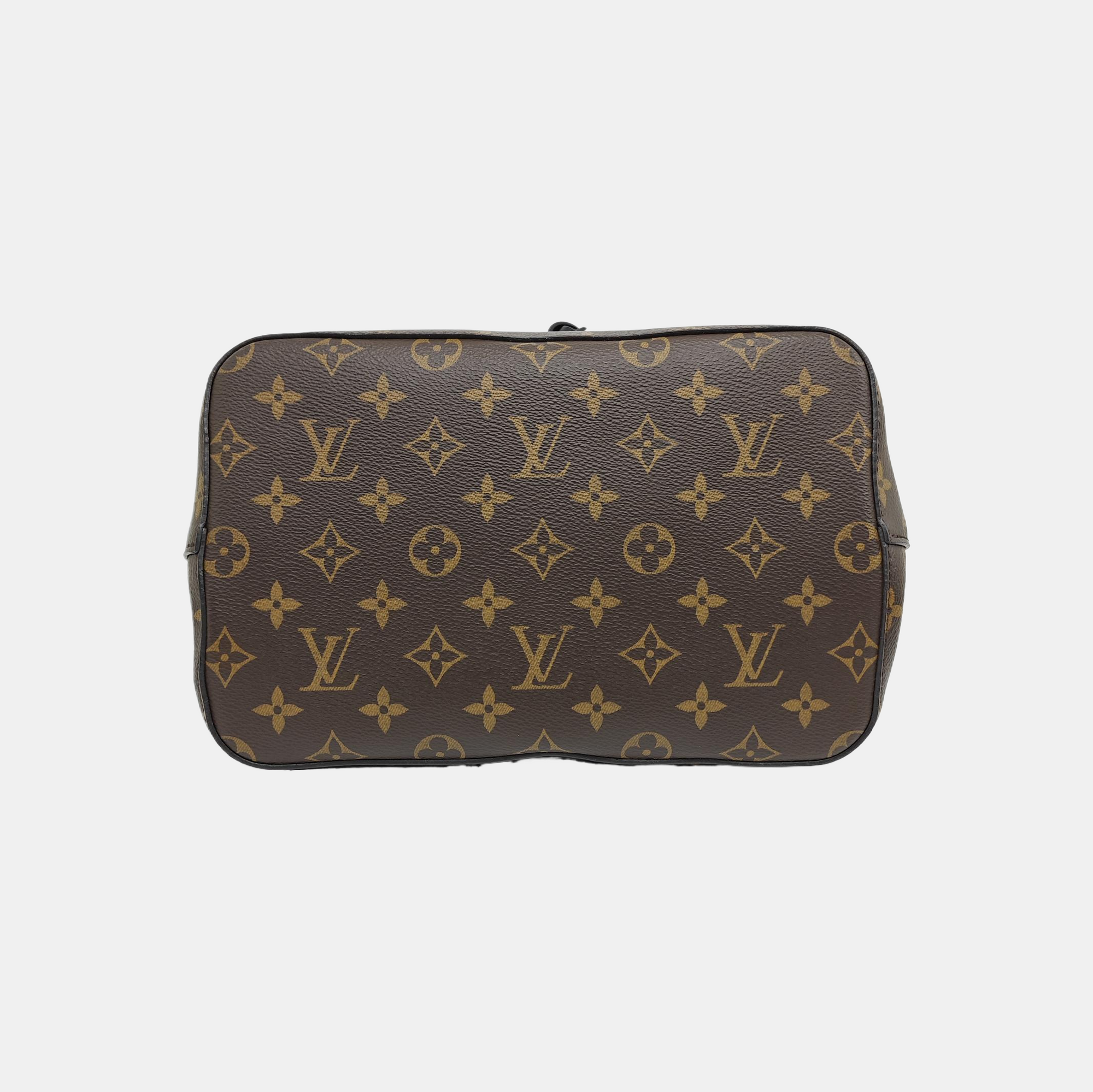 NÉONOÉ MM Monogram Coated Canvas Brown