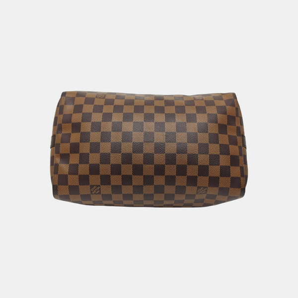 SPEEDY 30 Damier Ebene Coated Canvas Brown