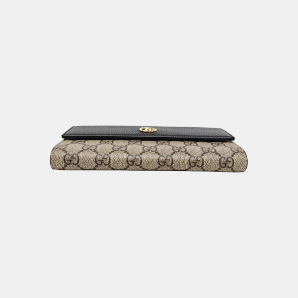Monogram Canvas Shoulder Bag Beige