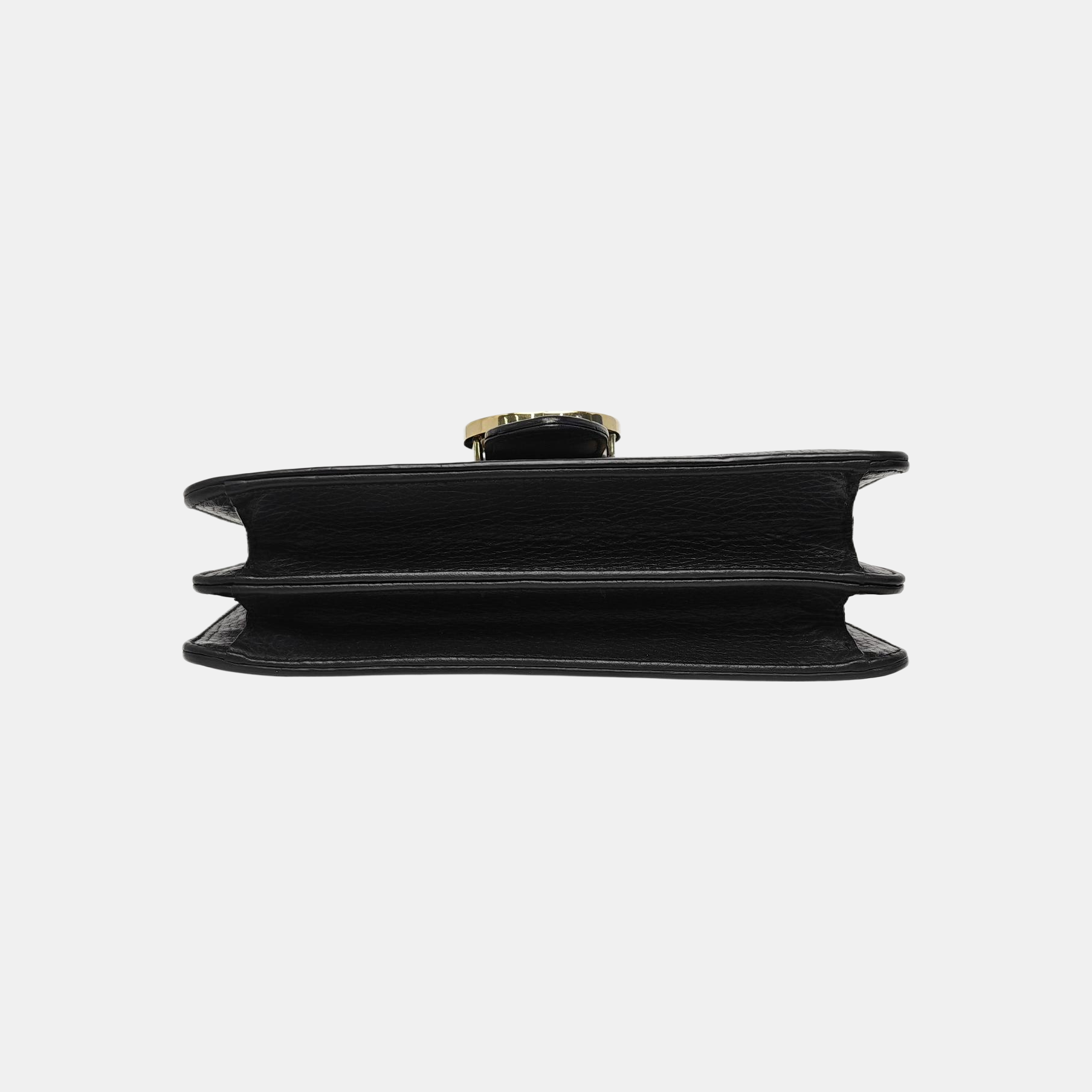 Interlocking G Small Calfskin Black