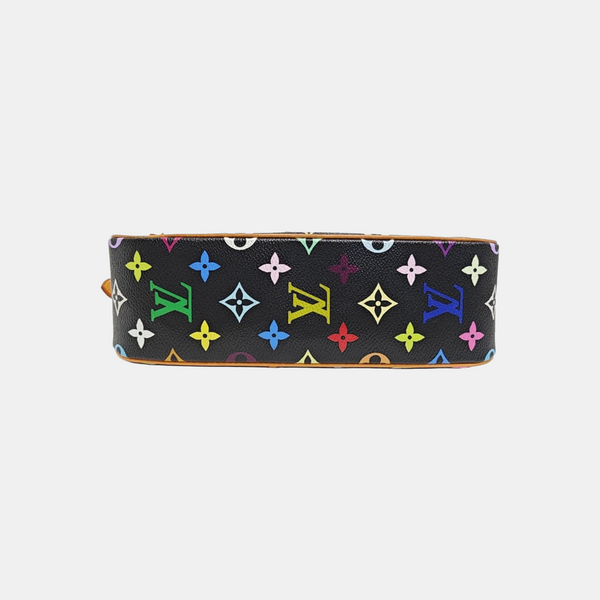 LV × TM SOLOGNE Monogram Coated Canvas Black