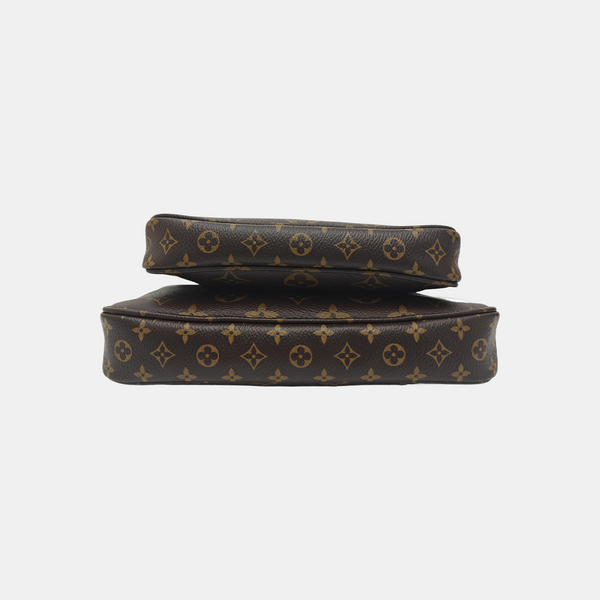 MULTI Monogram Coated Canvas Brown