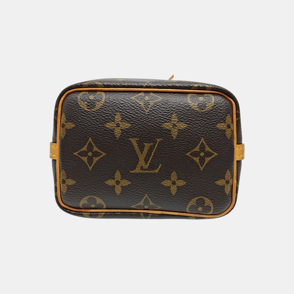 NÉONOÉ Nano Monogram Coated Canvas Brown
