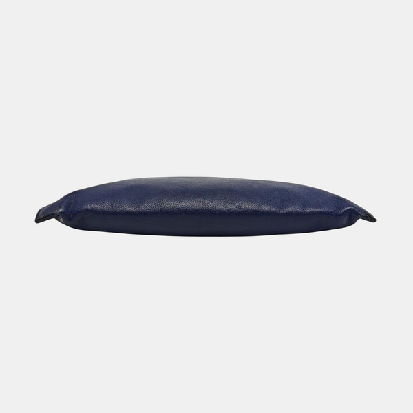 Leather Clutch Blue