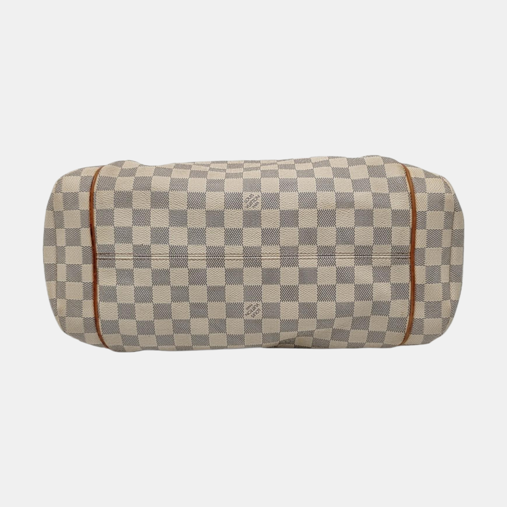 TOTALLY GM Damier Azur Coated Canvas White