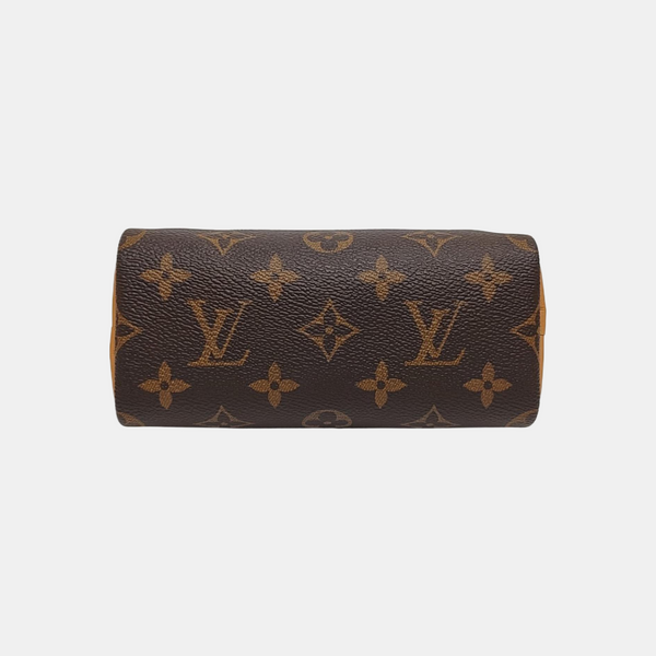 SPEEDY Nano Monogram lona revestida marrón