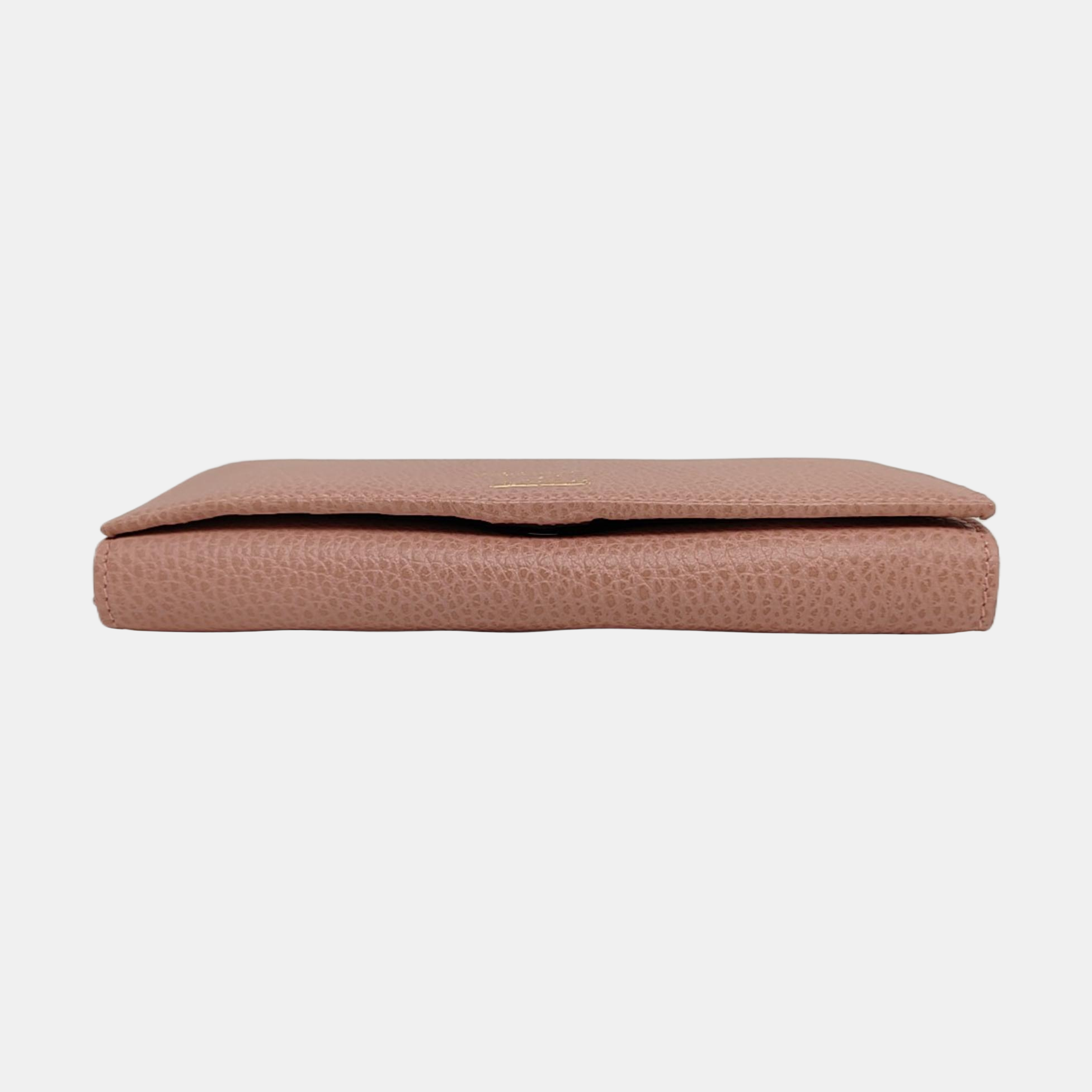 Swing Calfskin Pink Wallet