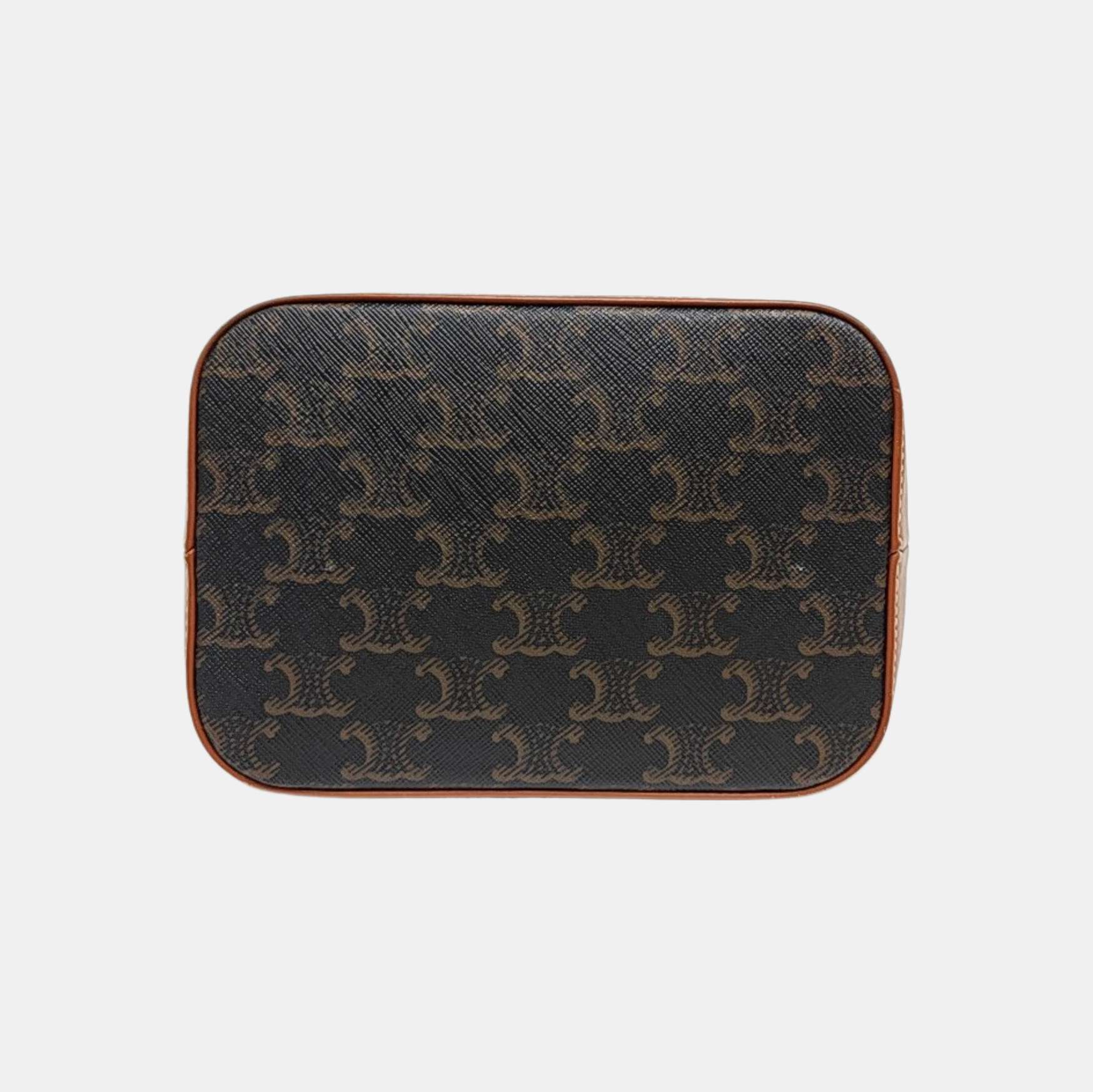 TRIOMPHE CANVAS Small Coated Canvas Brown