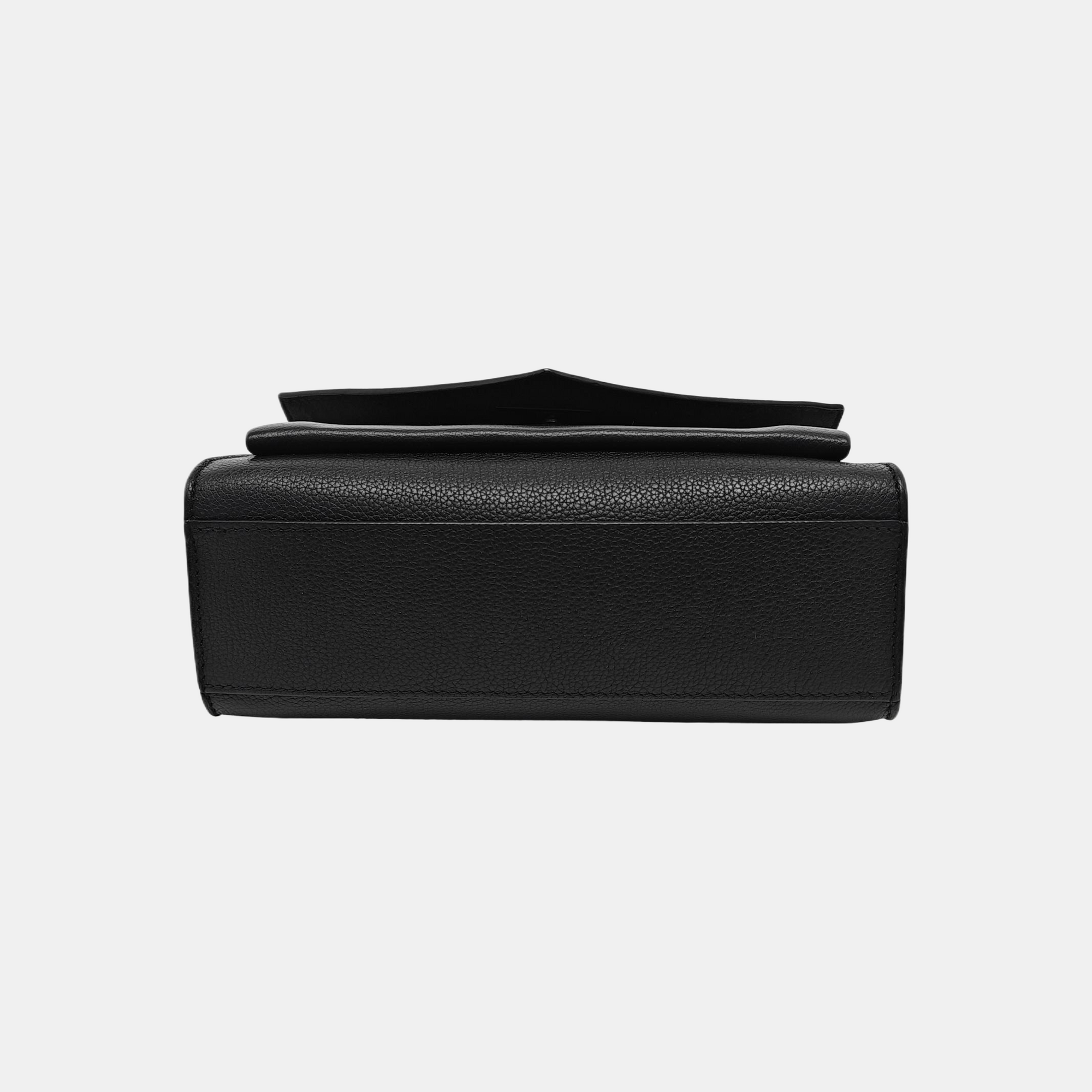 LOCKME BB Calfskin Black