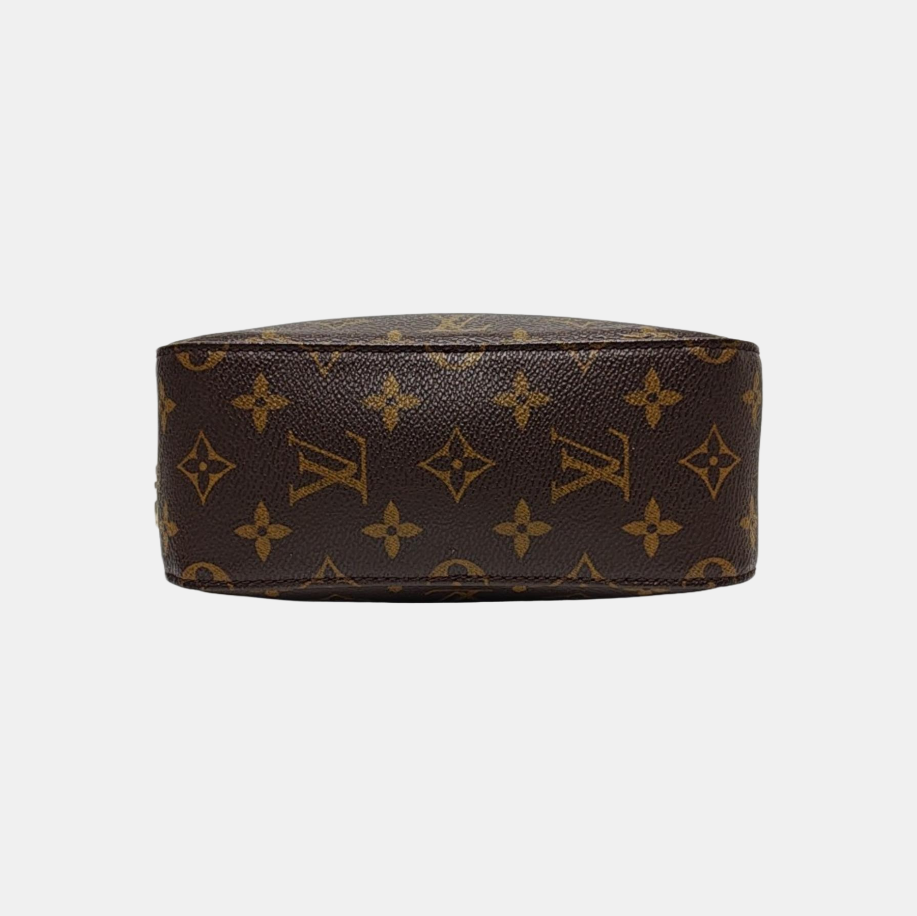 SPONTINI Monogram Coated Canvas Brown