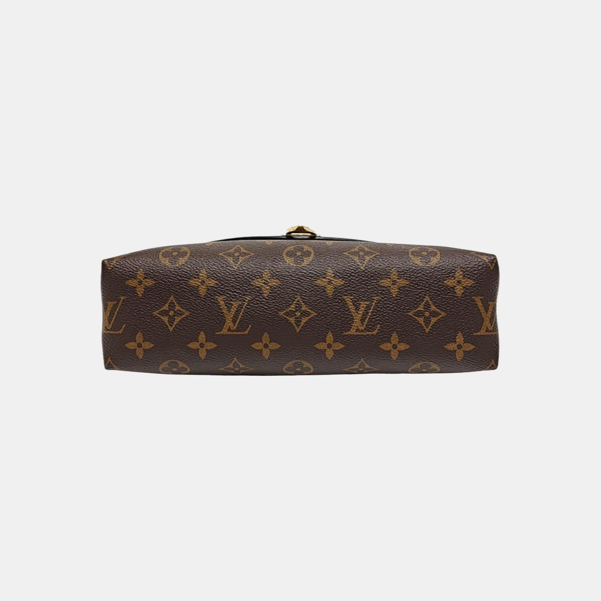 SAINT PLACIDE Monogram Coated Canvas Brown