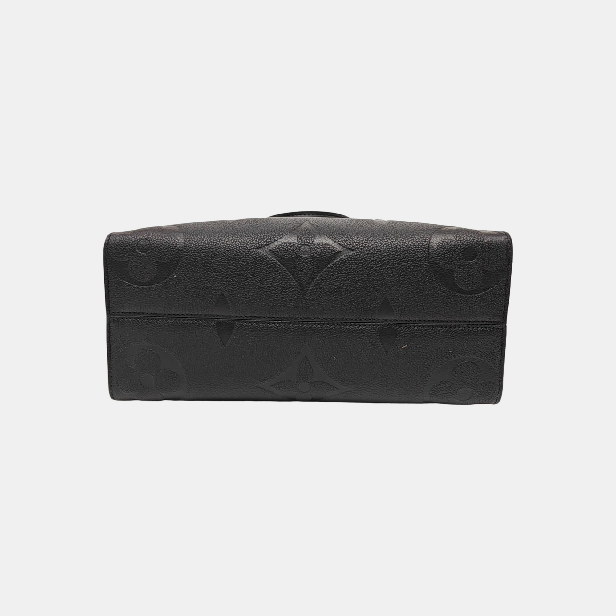 ONTHEGO MM Monogram Calfskin Black
